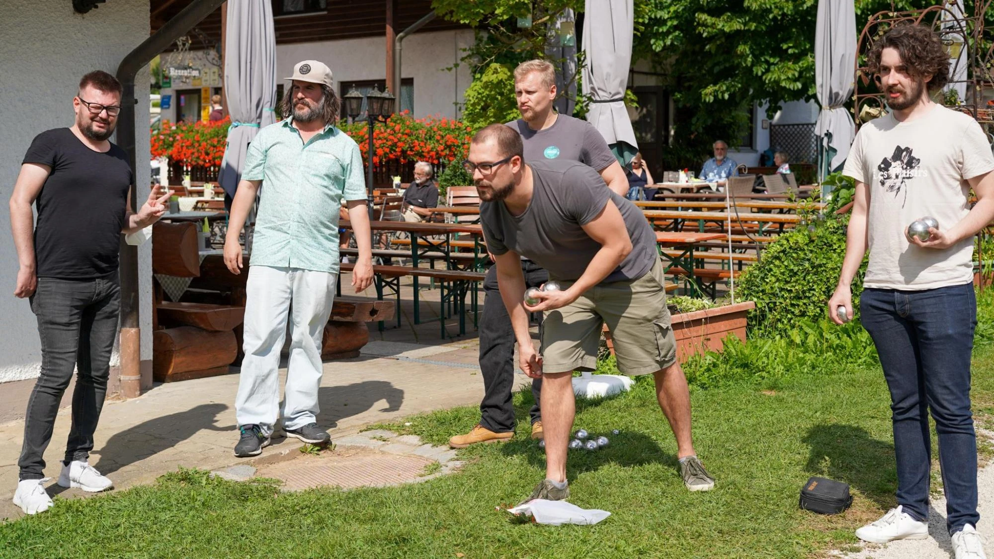 Boule – Fotos Sommerfest